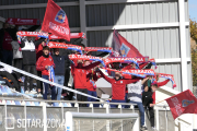 Aficionados del Tarazona en el Municipal turiasonense en un partido de esta temporada. SD Tarazona