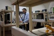 Mariano Raboso, director del proyeceto de investigación, en las instalaciones de la Universidad Pontificia de Salamanca.-ENRIQUE CARRASCAL