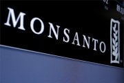 Logotipo de Monsanto en la bolsa de Nueva York.-REUTERS