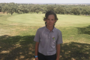 Miguel Sanz, jugador del Club de Golf Soria. HDS