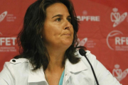 La capitana Conchita Martínez.-EFE / MARTA PEREZ
