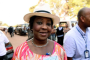 Samoura, antes del congreso de la FIFA en México.-AFP / STEPHANE DE SAKUTIN