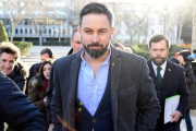 El líder de Vox, Santiago Abascal.-JAVIER SORIANO (AFP)