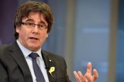 Carles Puigdemont, el pasado 23 de diciembre-ERIC VIDAL (REUTERS)