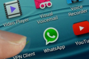 Imagen de archivo de la 'app' Whatsapp.-AFP