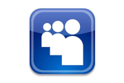 El logotipo de MySpace.-