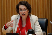 La ministra de Trabajo Migraciones y Seguridad Social, Magdalena Valerio. /-JUAN CARLOS HIDALGO