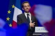 Sarkozy, en las pasadas presidenciales francesas, el 6 de mayo del 2012.-AP / MICHEL EULER
