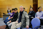 Jorge Verstringe en el juicio por los altercados de la proclamación de Felipe VI.-JUAN MANUEL PRATS