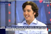 'El pequeño Nicolás' en una aparición televisiva.-Foto: EL PERIÓDICO