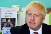 Boris Johnson, primer ministro del Reino Unido.-AP / TOBY MELVILLE