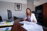 Araceli Conde, directora provincial del SEPE.-M.T.