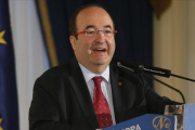 Miquel Iceta, este miércoles en Madrid.-EFE / ZIPI