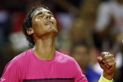 Nadal celebra la victoria ante Facundo Argüello en Buenos Aires.-Foto: REUTERS / MARCOS BRINDICCI