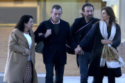 La imagen de la salida de Rosell de Soto del Real.-DAVID CASTRO