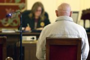 Imagen de la segunda jornada del juicio contra el presunto fraticida de Cacabelos-Ical