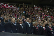 La pitada del himno en la final de la Copa del Rey.-