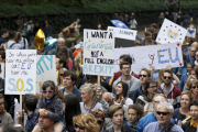 Miles de personas en la 'Marcha por Europa' en contra de la salida de Gran Bretaña de la UE.-TOM JACOBS / REUTERS