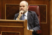 Manuel Chaves, en el Congreso, en febrero del 2015.-AGUSTÍN CATALÁN