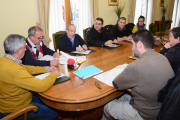 Imagen retrospectiva de una sesión plenaria en  San Leonardo.-VALENTÍN GUISANDE
