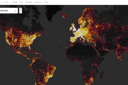 Mapa de calor de los usuarios de la app de fitness Strava-EL PERIÓDICO