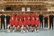 La plantilla de la Permanente femenina que competirá en el curso 2020-2021. VALENTÍN GUISANDE