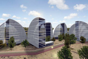Recreación de la Cúpula de la Energía que se ubicará en la Ciudad del Medio Ambiente, en Soto de Garray. / CONSORCIO CMA-