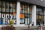 Sede de la delegación del Govern ante la UE, este miércoles.-BLANCA BLAY (ACN)