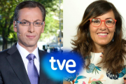 Luis Lianes y Mónica Agudo, nuevos nombramientos del equipo directivo de los Servicios Informativos de TVE. /-RTVE