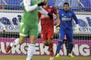 Biel Ribas volvió a la portería ante el Betis.-Diego Mayor