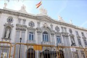 La fachada del Tribunal Supremo.-DAVID CASTRO