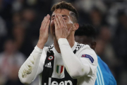 Cristiano Ronaldo, el martes.-AP