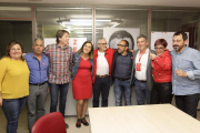 Los socialistas celebran la victoria en la provincia-Luis Ángel Tejedor