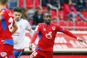 Diamanka acaba contrato en junio y el Numancia quiere contar con él para el futuro.-Mario Tejedor
