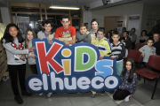 Participantes en los proyectos de El Hueco 'Kids'.-VALENTÍN GUISANDE
