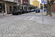 Calle Alfonso VIII, donde se adoquinará el tramo pendiente-Valentín Guisande