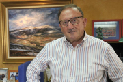 El presidente del Numancia, Francisco Rubio.-VALENTÍN GUISANDE