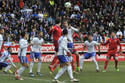 El Zaragoza se impuso en el partido de Soria en la segunda vuelta.-VALENTÍN GUISANDE