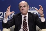 Luis de Guindos durante una intervención pública.-EFE / LENIN NOLLY