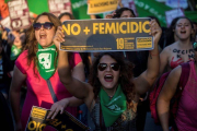 De acuerdo a la Red Chilena Contra la Violencia en lo que va transcurrido del 2018, 46 hombres han asesinado a 47 mujeres y niñas motivados por el odio machista.-AFP