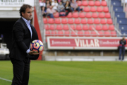 El técnico del Numancia, Jagoba Arrasate.-DIEGO MAYOR