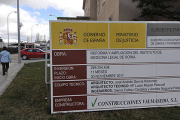 Las obras del Instituto se paralizaron cuando la adjudicataria entró en concurso de acreedores. / VALENTÍN GUISANDE-