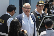 Pedro Pablo Kuczynski es detenido acusado de lavado de dinero. /-AFP