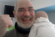 El bebé y su padre ya están en Soria.-J. A.