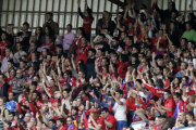 El derbi del Moncayo que se disputa el domingo en La Romareda volverá a ser una fiesta entre las aficiones del Numancia y del Zaragoza.-Área 11
