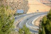 La autovía A-2 a su paso por la provincia de Soria.