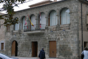 Fachada del Ayuntamiento de Ágreda.