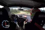 Álvaro y su compañero, Franki Garmendia logran un meritorio y sufrido segundo puesto en el Rally