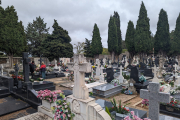 Cementerio de Soria este martes, víspera de Todos los Santos.