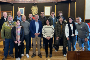 Responsables de Gorbeia en El Burgo de Osma.
